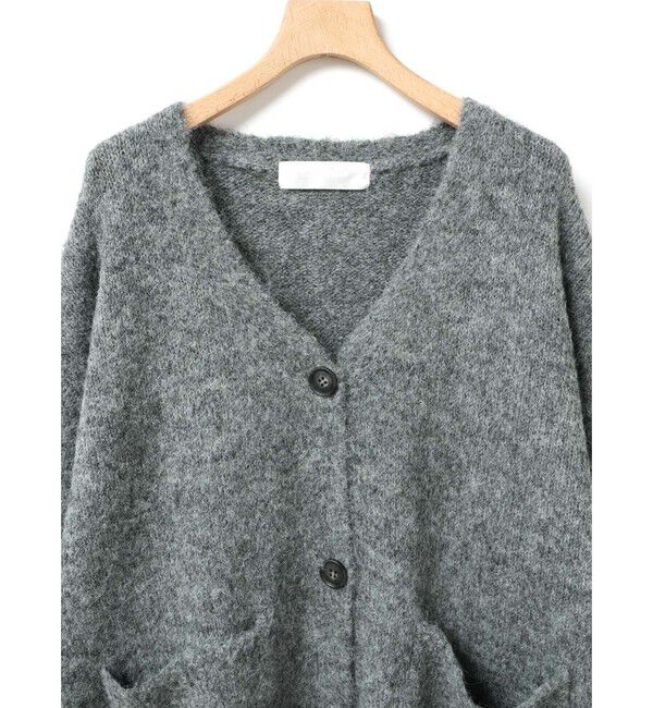 MARMARMAR「MARMARMAR ヘアリーVネックカーディガン」|カーディガン|