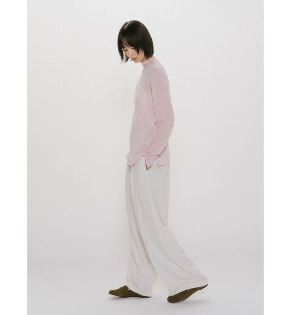 MIDIUMISOLID「MIDIUMISOLID for Ladies シアーハイネックインナー」|Tシャツ・カットソー|