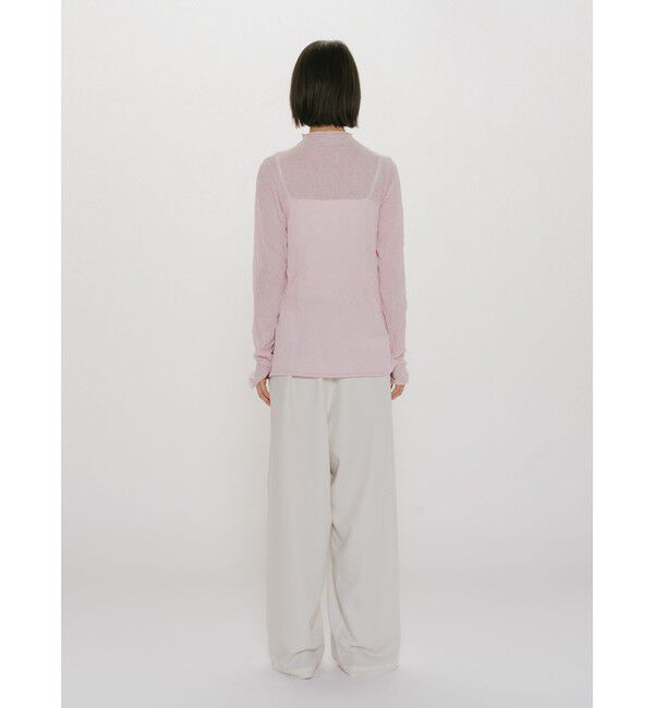 MIDIUMISOLID「MIDIUMISOLID for Ladies シアーハイネックインナー」|Tシャツ・カットソー|