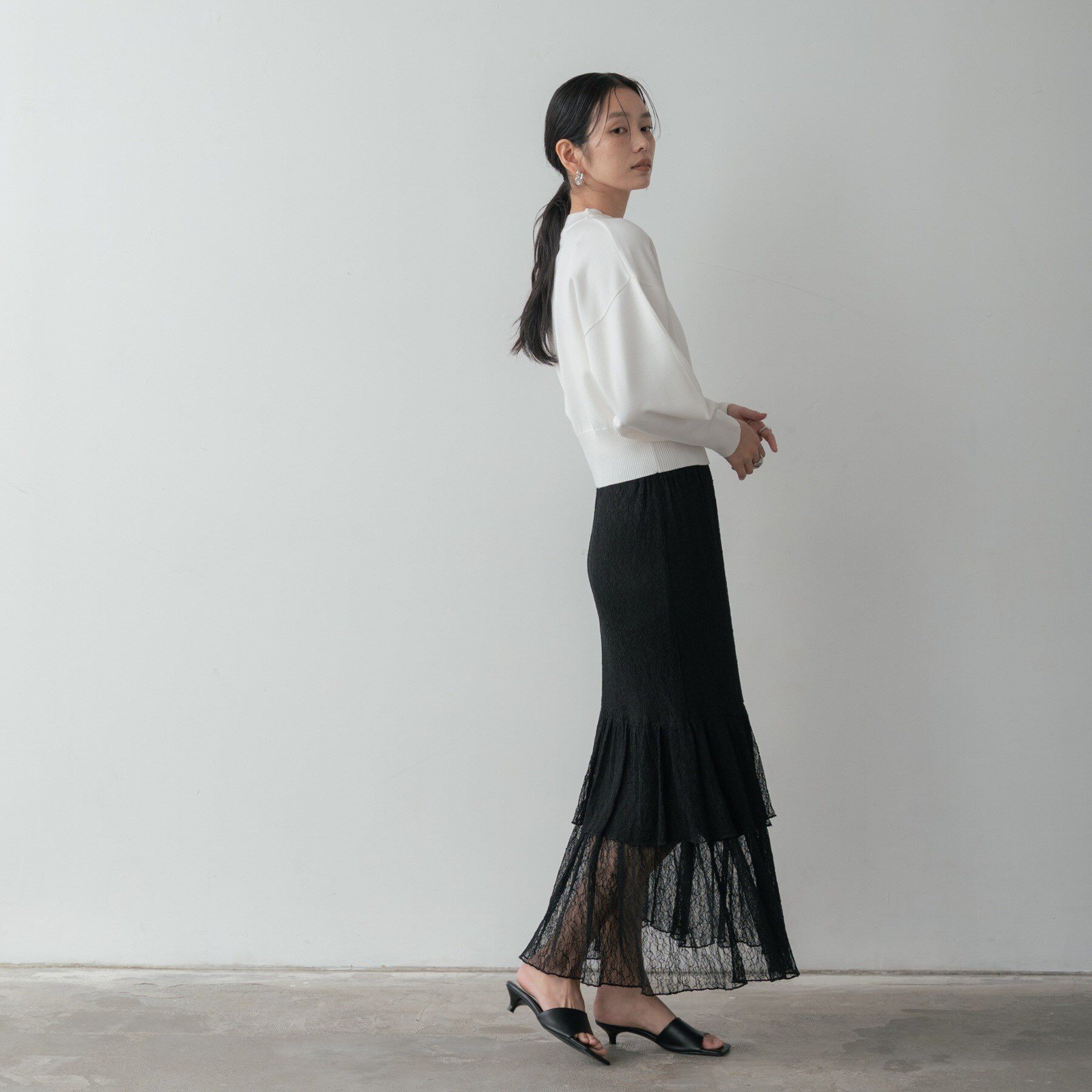 GALLEST「Timeless｜フォルムロゴニット」|ニット・セーター|