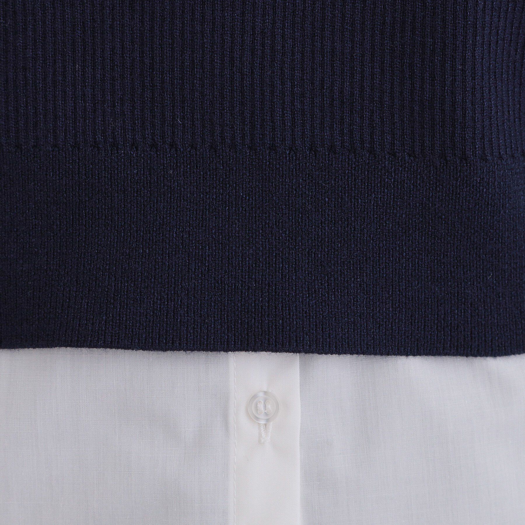 THE SHOP TK「【2点セット】レイヤードスタイルでこなれ見え ニットベスト＆シャツ」|その他|