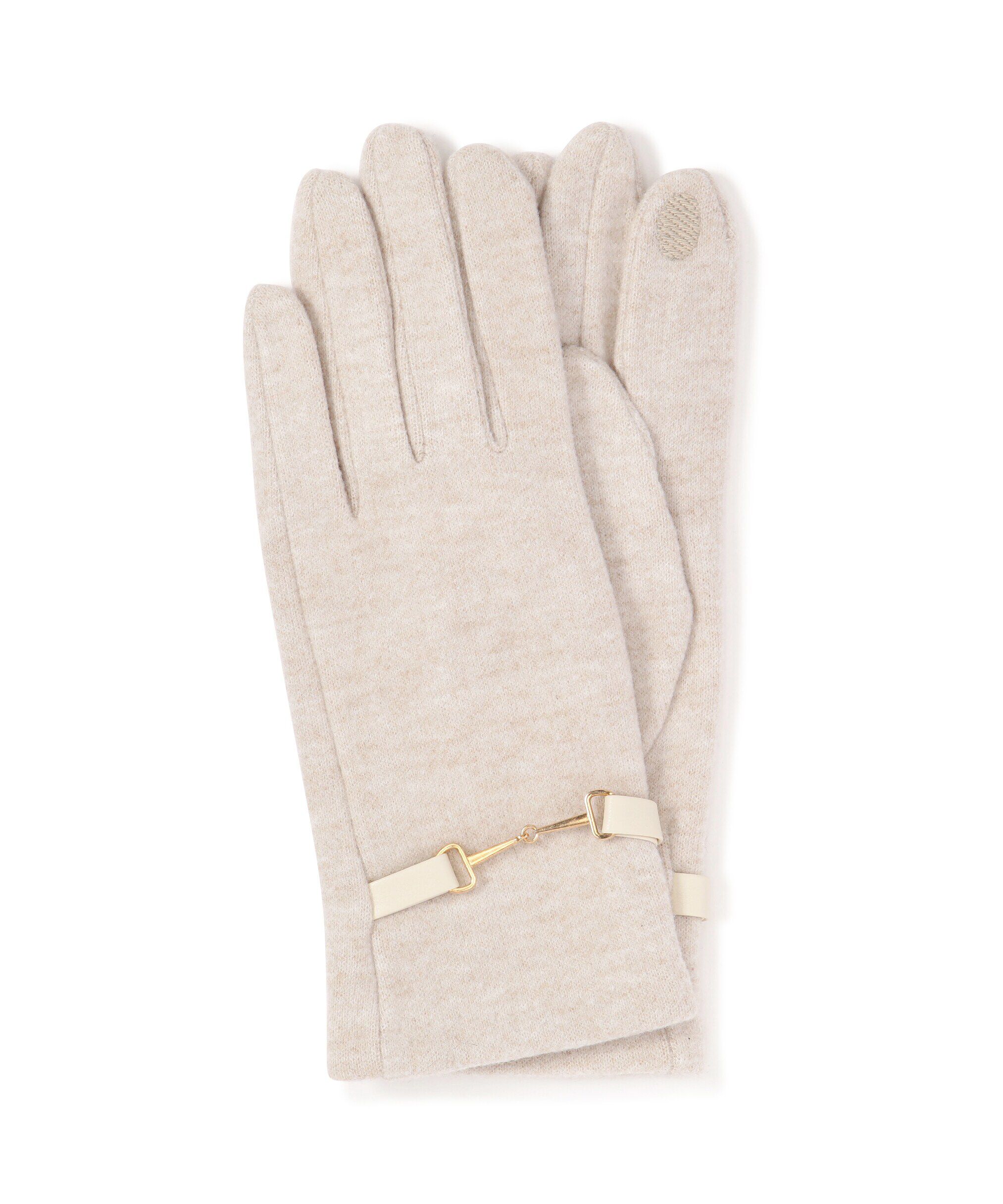  「ビットモチーフジャージグローブ」|手袋|オフ1