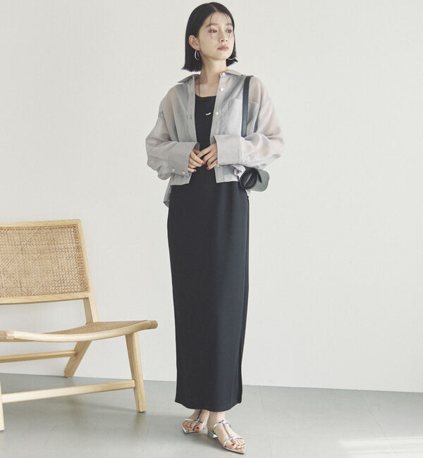 Doux archives「リブ２ＷＡＹノースリーブワンピース」|ワンピース|