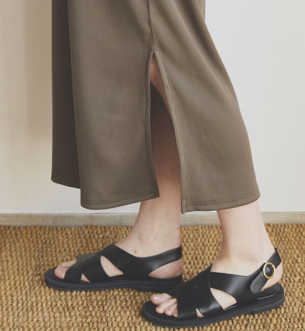 Doux archives「リブ２ＷＡＹノースリーブワンピース」|ワンピース|