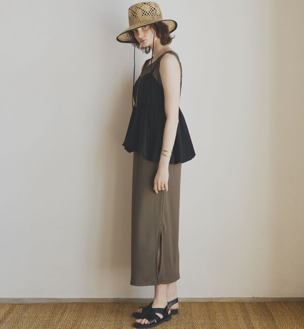 Doux archives「リブ２ＷＡＹノースリーブワンピース」|ワンピース|