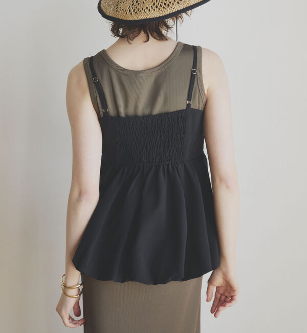 Doux archives「リブ２ＷＡＹノースリーブワンピース」|ワンピース|