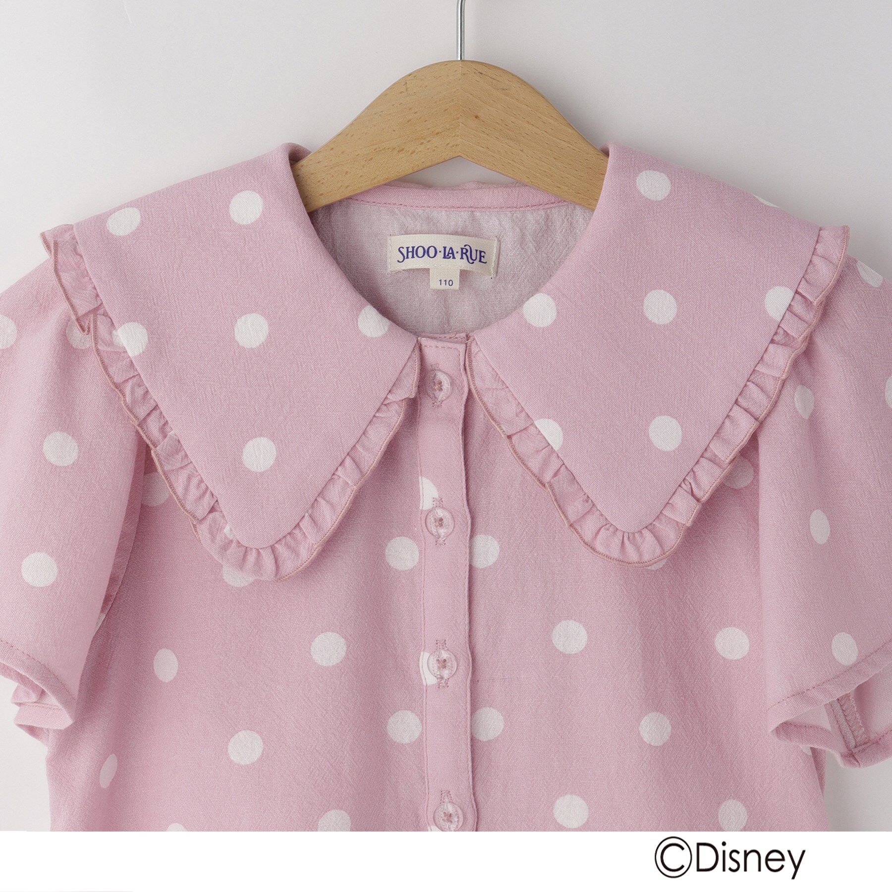 SHOO･LA･RUE「【DISNEY】耳付き衿ブラウス」|シャツ・ブラウス|