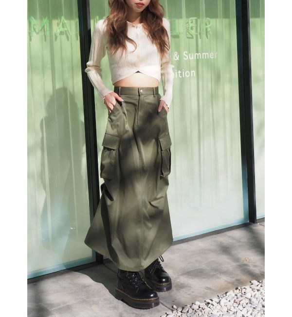 EVRIS「イレヘムシャツニットトップス」|ニット・セーター|