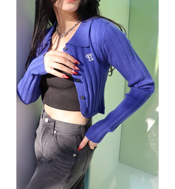 EVRIS「イレヘムシャツニットトップス」|ニット・セーター|