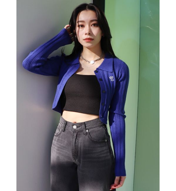 EVRIS「イレヘムシャツニットトップス」|ニット・セーター|