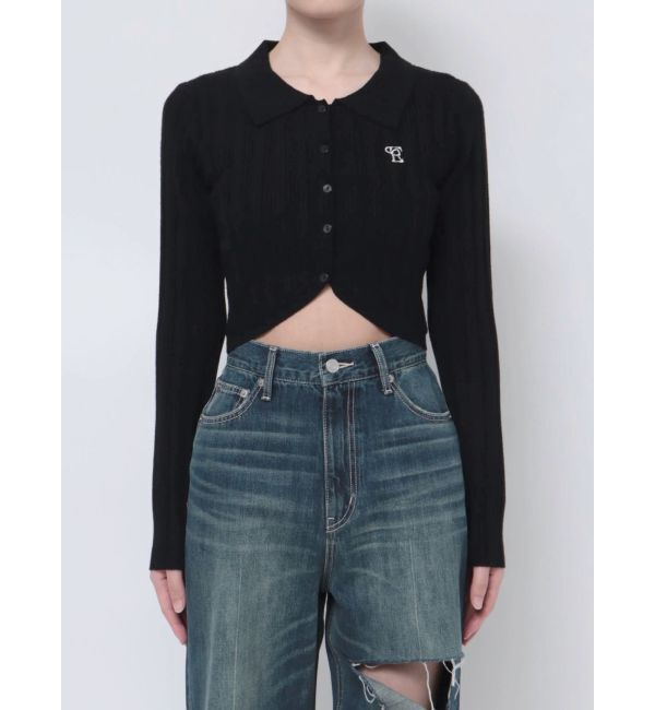 EVRIS「イレヘムシャツニットトップス」|ニット・セーター|