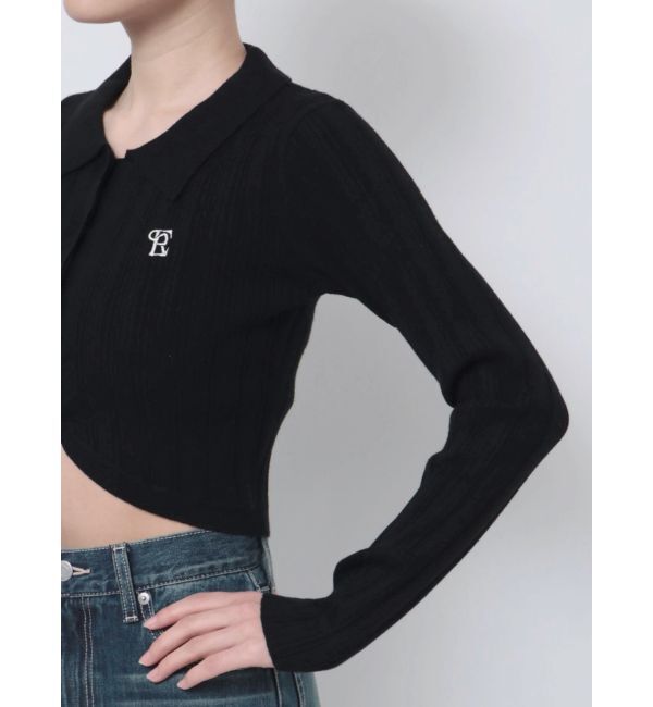 EVRIS「イレヘムシャツニットトップス」|ニット・セーター|