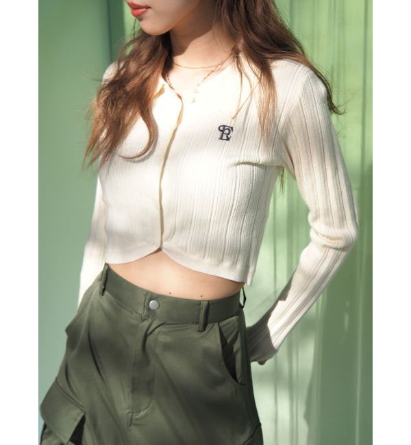 EVRIS「イレヘムシャツニットトップス」|ニット・セーター|