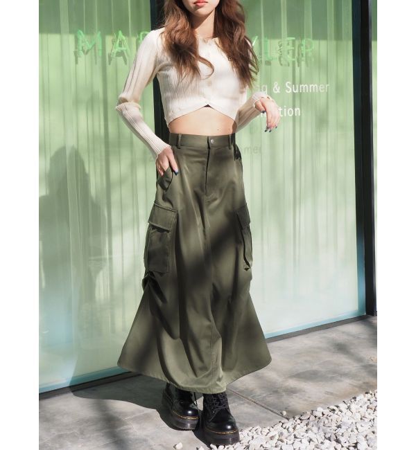 EVRIS「イレヘムシャツニットトップス」|ニット・セーター|