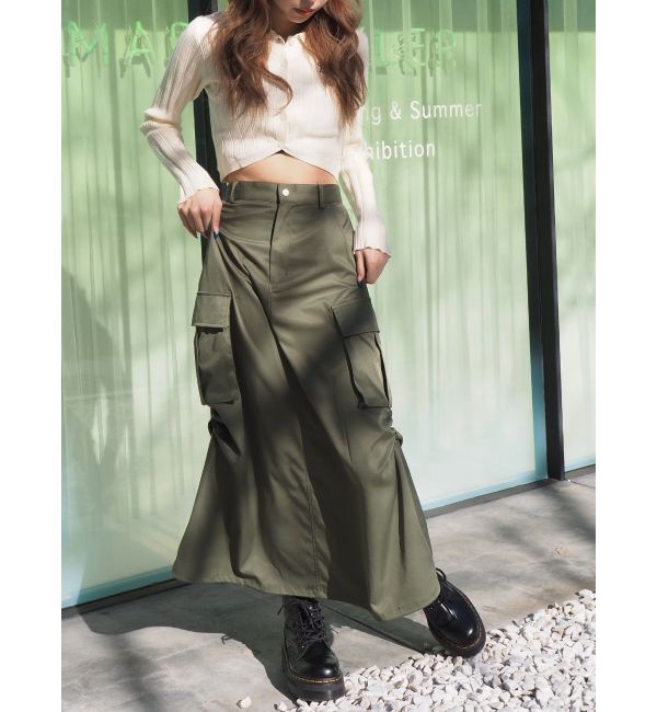 EVRIS「イレヘムシャツニットトップス」|ニット・セーター|