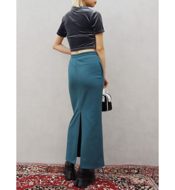 EVRIS「ベロアスキッパーショートトップス」|Tシャツ・カットソー|