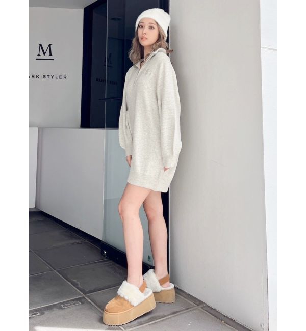 GYDA「ムートンライクプラットフォームスリッポン」|その他|