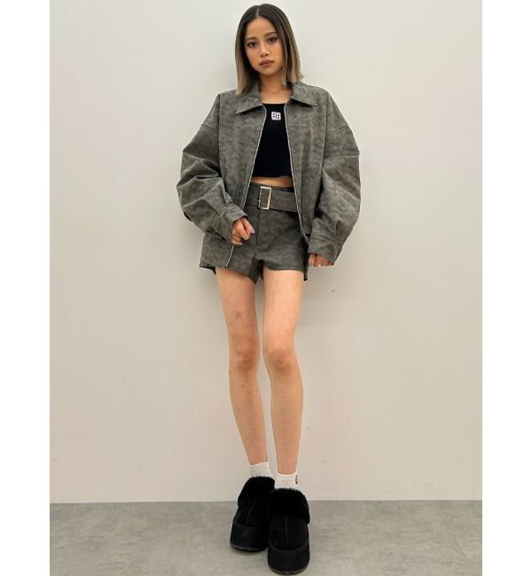 GYDA「ムートンライクプラットフォームスリッポン」|その他|