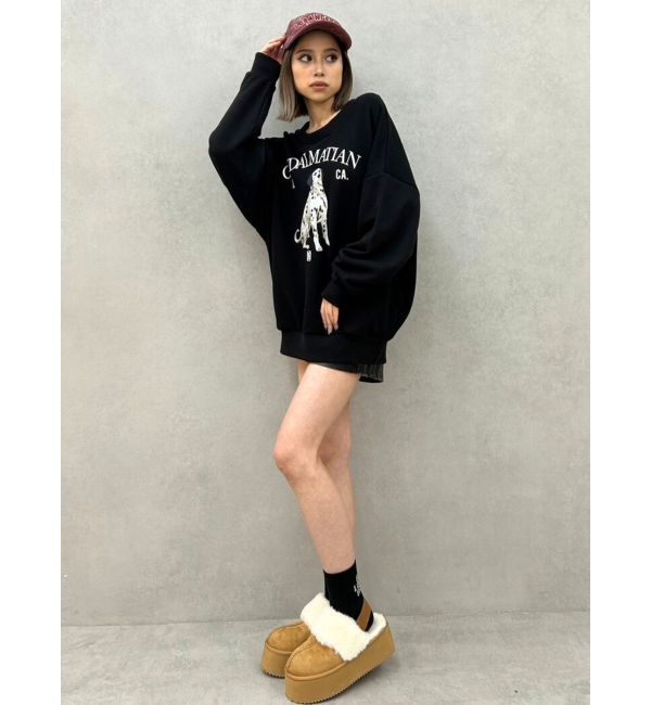 GYDA「ムートンライクプラットフォームスリッポン」|その他|