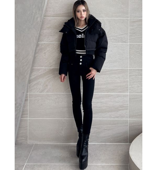 GYDA「2WAYデザイン中綿コート」|ダウン|