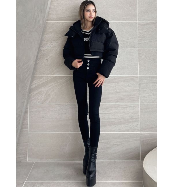 GYDA「2WAYデザイン中綿コート」|ダウン|