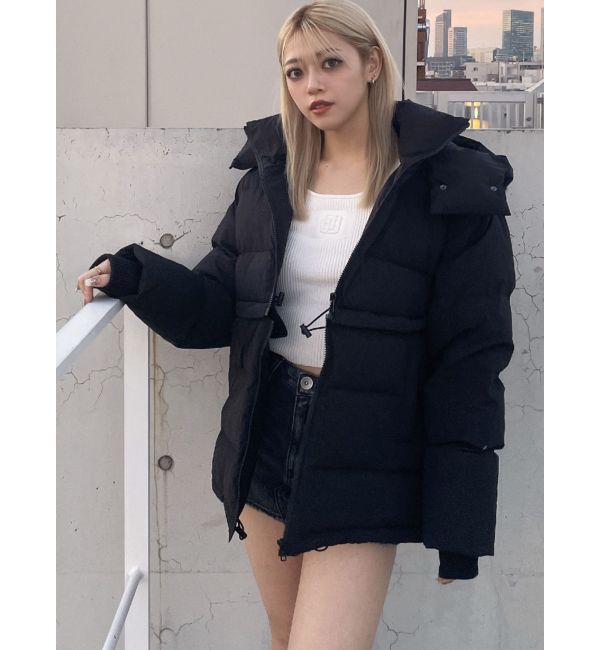 GYDA「2WAYデザイン中綿コート」|ダウン|