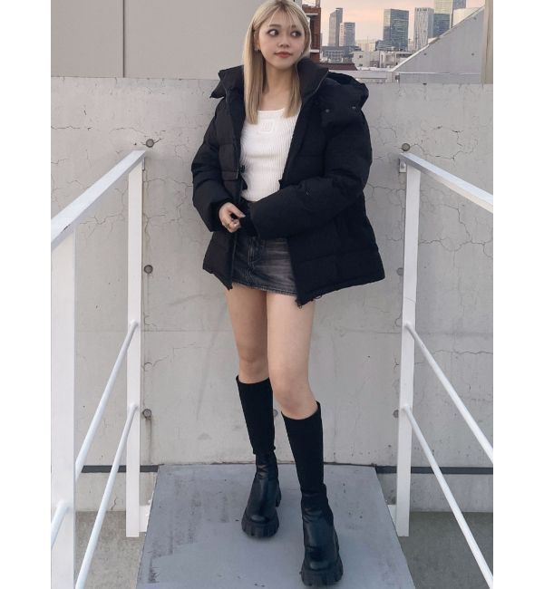 GYDA「2WAYデザイン中綿コート」|ダウン|