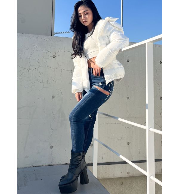 GYDA「2WAYデザイン中綿コート」|ダウン|