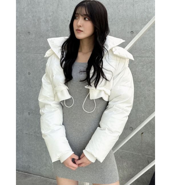 GYDA「2WAYデザイン中綿コート」|ダウン|