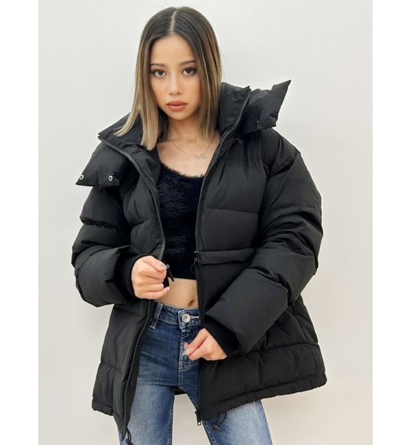 GYDA「2WAYデザイン中綿コート」|ダウン|