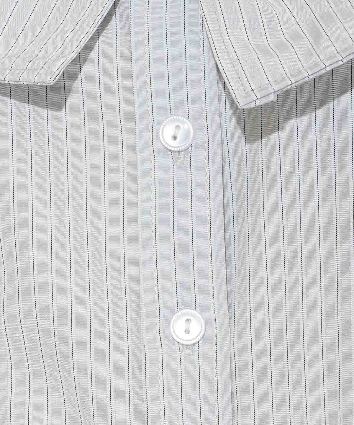 WILLSELECTION「刺繍入りボウタイストライプブラウス」|シャツ・ブラウス|