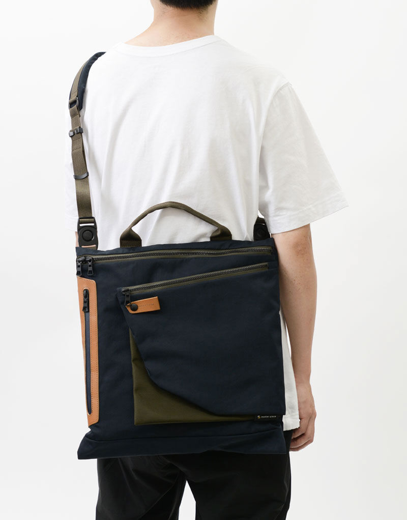 master-piece「CIRCUS 2WAYトートバッグ」|トートバッグ|ネイビー