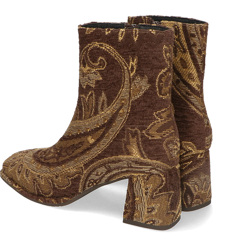 ORiental TRaffic「スクエアトゥヒールカラーブーツ/31418」|ショートブーツ|