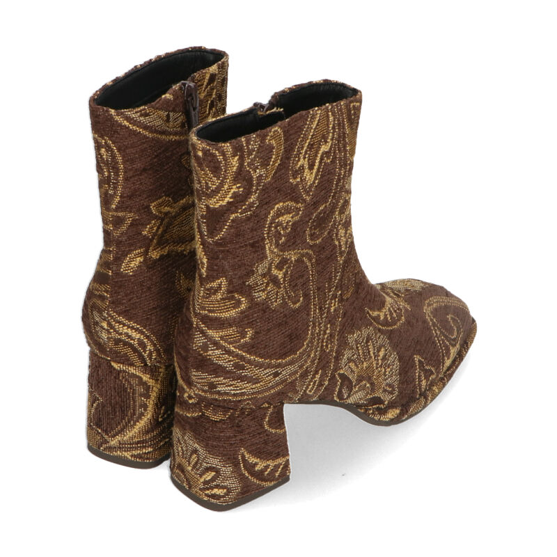 ORiental TRaffic「スクエアトゥヒールカラーブーツ/31418」|ショートブーツ|