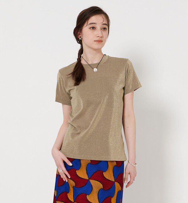 UNITED ARROWS「ラメ Tシャツ」|Tシャツ・カットソー|NATURAL