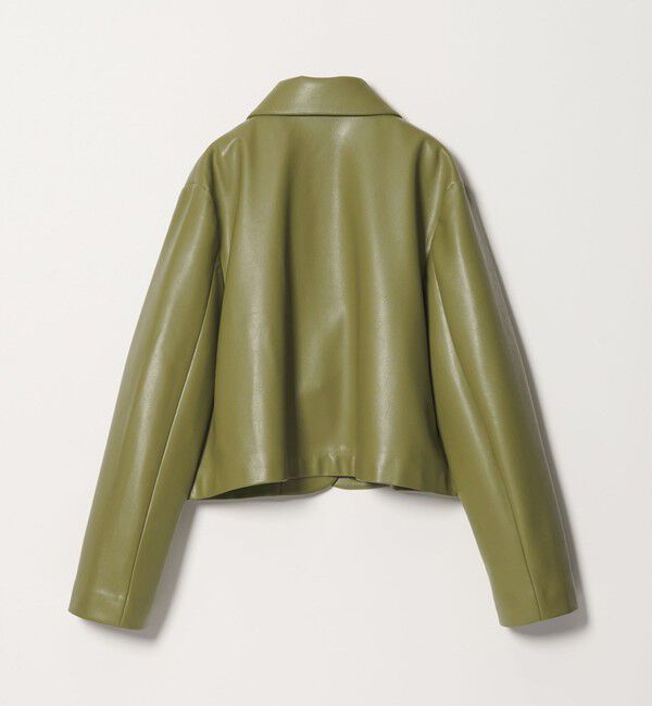 EMMEL REFINES「＜EMMEL REFINES＞EM レザーライク ショートブルゾン」|その他|