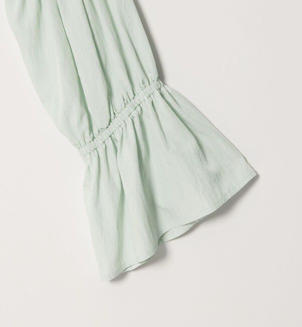 EMMEL REFINES「＜EMMEL REFINES＞EM フロントボタン ソデシャーリング ブラウス」|シャツ・ブラウス|