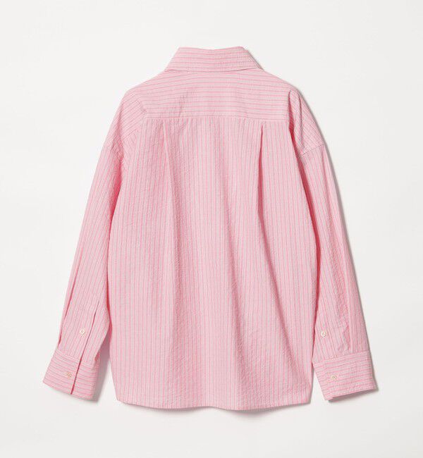 EMMEL REFINES「＜EMMEL REFINES＞EM ウェーブマルチ ストライプ シャツ」|シャツ・ブラウス|