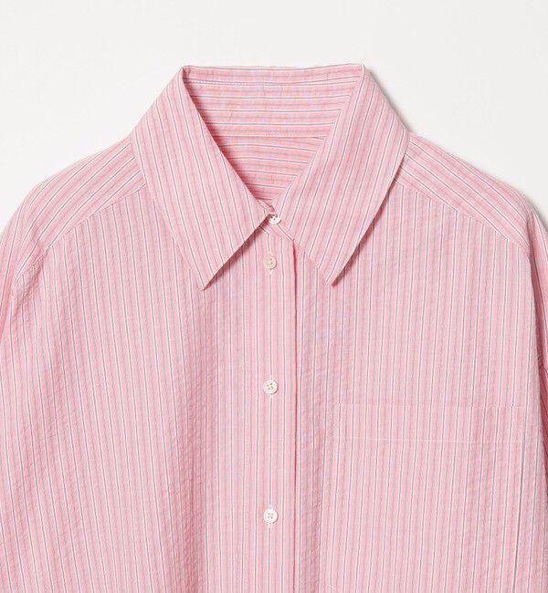 EMMEL REFINES「＜EMMEL REFINES＞EM ウェーブマルチ ストライプ シャツ」|シャツ・ブラウス|