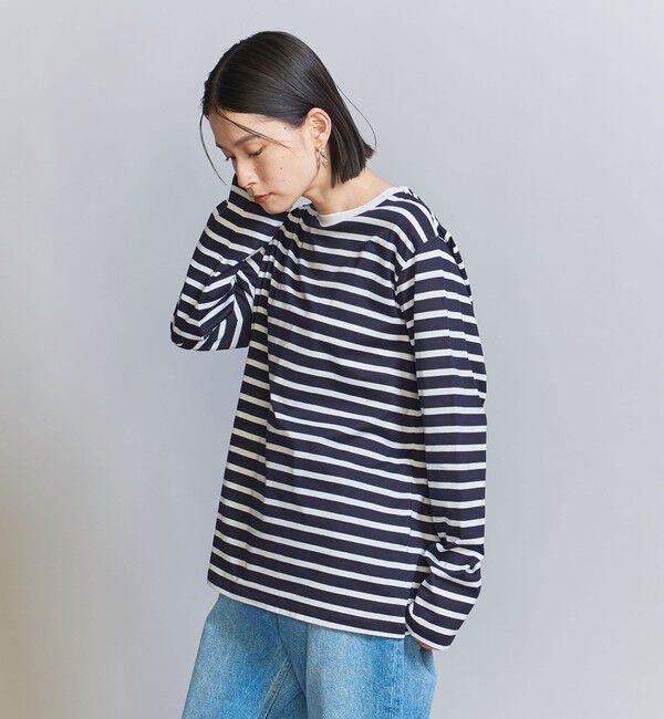 BEAUTY&YOUTH UNITED ARROWS「コットン天竺 ロングスリーブ カットソー」|Tシャツ・カットソー|