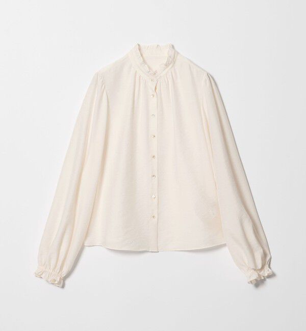STEVEN ALAN「＜Steven Alan＞フリル ブラウス」|シャツ・ブラウス|