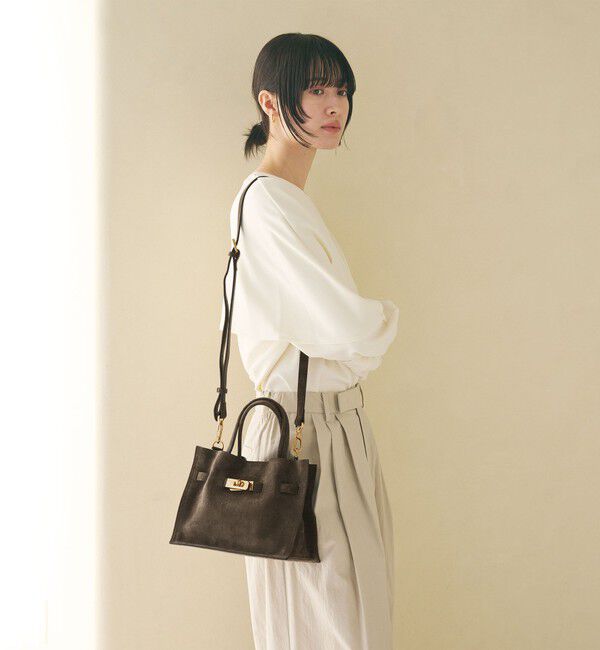 BEAUTY&YOUTH UNITED ARROWS「＜VIOLAd&rsquo;ORO＞スエード 2WAY トートバッグ」|ショルダー・メッセンジャー|