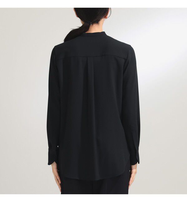 Demi-Luxe BEAMS 「ジョーゼット フリルブラウス＊」|シャツ・ブラウス|