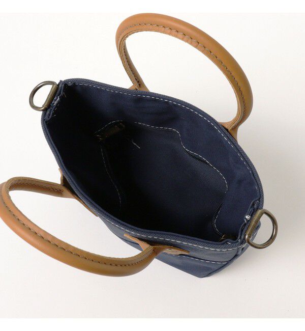 BEAMSBOY「【別注】L.L.Bean / Deep Bottom Leather Handle Zip Tote Mini」|その他|
