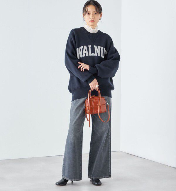 SHIPS for women「〈手洗い可能〉リンクル フラワー レース タートル 」|Tシャツ・カットソー|