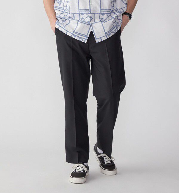 SHIPS「SHIPS: Reflax(R) ワイド スラックス」|チノ|