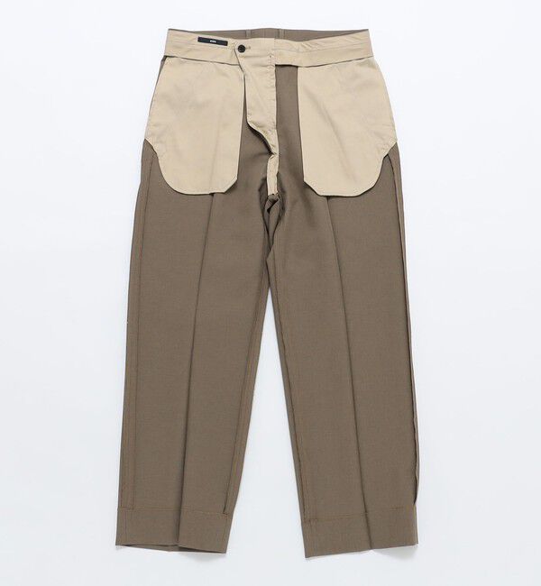 SHIPS「SHIPS: Reflax(R) ワイド スラックス」|チノ|