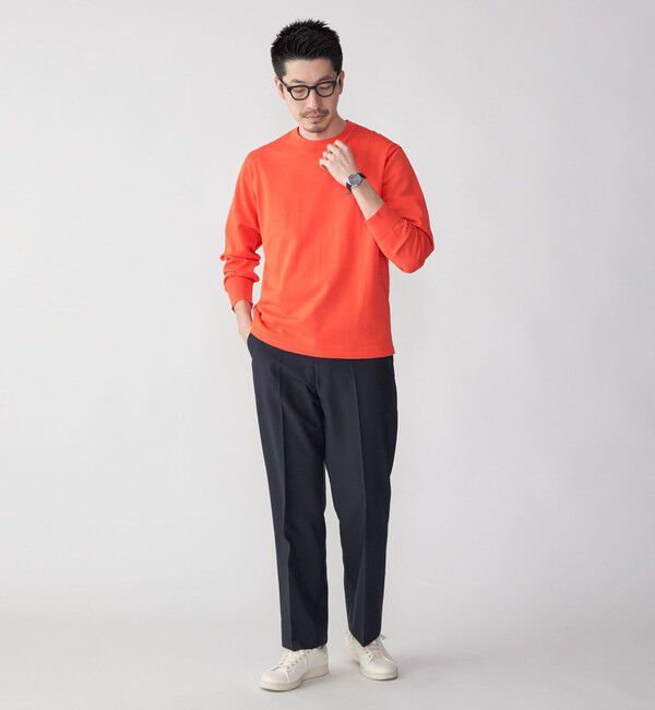 SHIPS「SHIPS: Reflax(R) ワイド スラックス」|チノ|