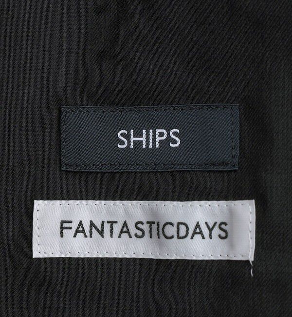 SHIPS「【SHIPS別注】FANTASTICDAYS: ウールライク 1プリーツ イージーパンツ」|その他|