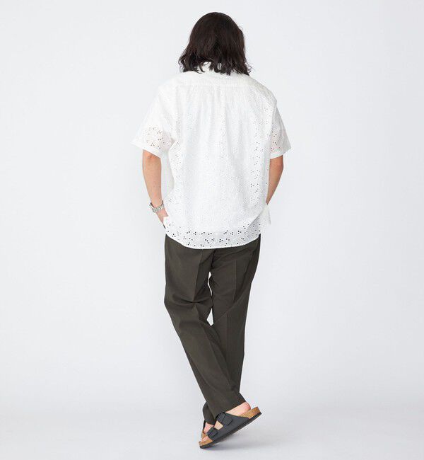 SHIPS「【SHIPS別注】FANTASTICDAYS: ウールライク 1プリーツ イージーパンツ」|その他|